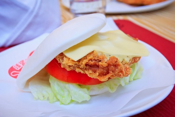 台湾,就是“赞”啦! 荔香鸡腿割包