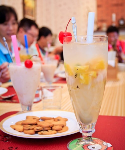 台湾,就是“赞”啦! 荔冻美颜饮