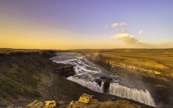 冰火二重天的冰岛 3 Gullfoss 2