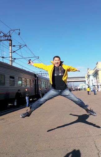 你,还有旅游梦吗?(上集) 李桑去年领航完成西伯利亚铁路之旅。