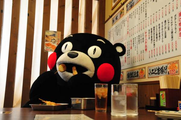日本卡哇伊吉祥物 (二)-- 熊本熊 (Kumamon) kumamon daily pic 600