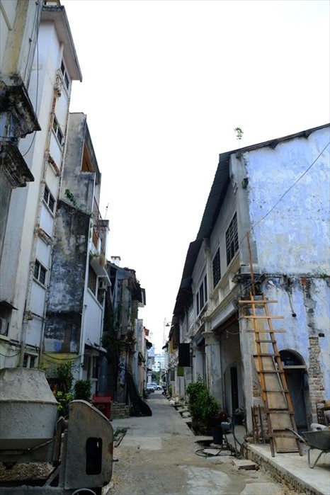 逛怡保老街,新发现 Ipoh, Perak 狭窄的二奶巷早已人去楼空