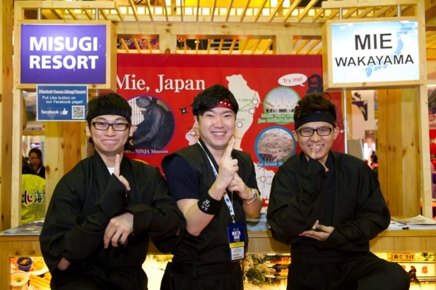 李桑 ‧ 旅游展销会;价比家家?质比三家! 东瀛江户忍者复活;带热旅展欢乐气氛!
