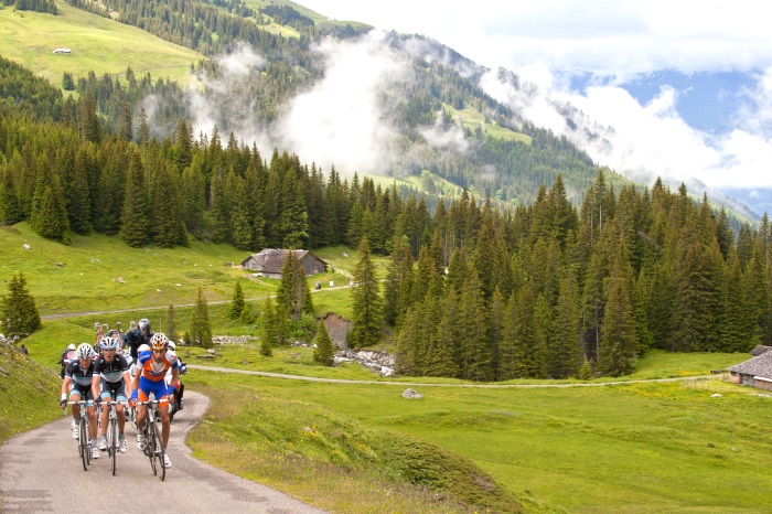 适合单车旅行的国家 switzerland-cycling