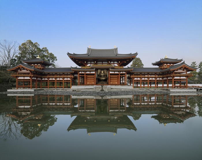 日本私访路线 (上) 现在屋顶上的凤凰是复制品,本尊放在“凤翔馆”展示。