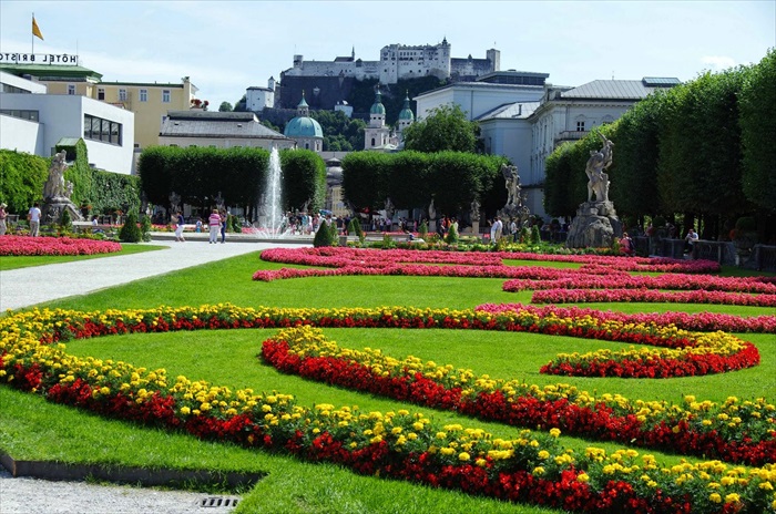 最浪漫的欧洲路线 · 米拉贝尔花园 Mirabell Gardens(奥地利) mirabell (4)