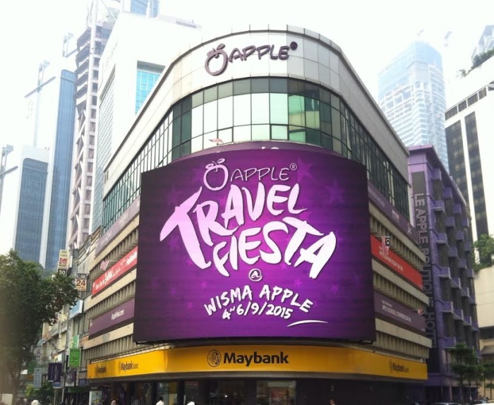 APPLE TRAVEL FIESTA 与蘋果人同欢共乐!(9月4日 - 6日) 蘋果旅遊除在旅展外,蘋果的大本营——蘋果大厦也门户大开,欢迎顾客前来。