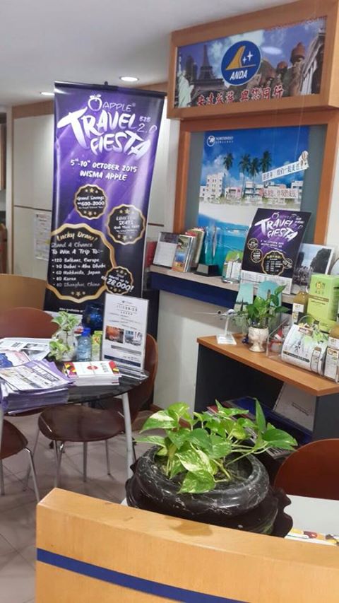 B2B APPLE TRAVEL FIESTA 2.0 蘋果“紫”为你飘向全马! ANDA TRAVEL (Muar)
