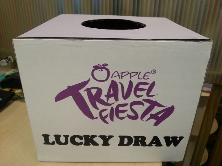 B2B APPLE TRAVEL FIESTA 2.0 蘋果“紫”为你飘向全马! 幸运抽奖等着您!