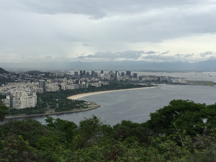 面包山 . Hello Brazil ! 可俯瞰瓜纳巴拉湾