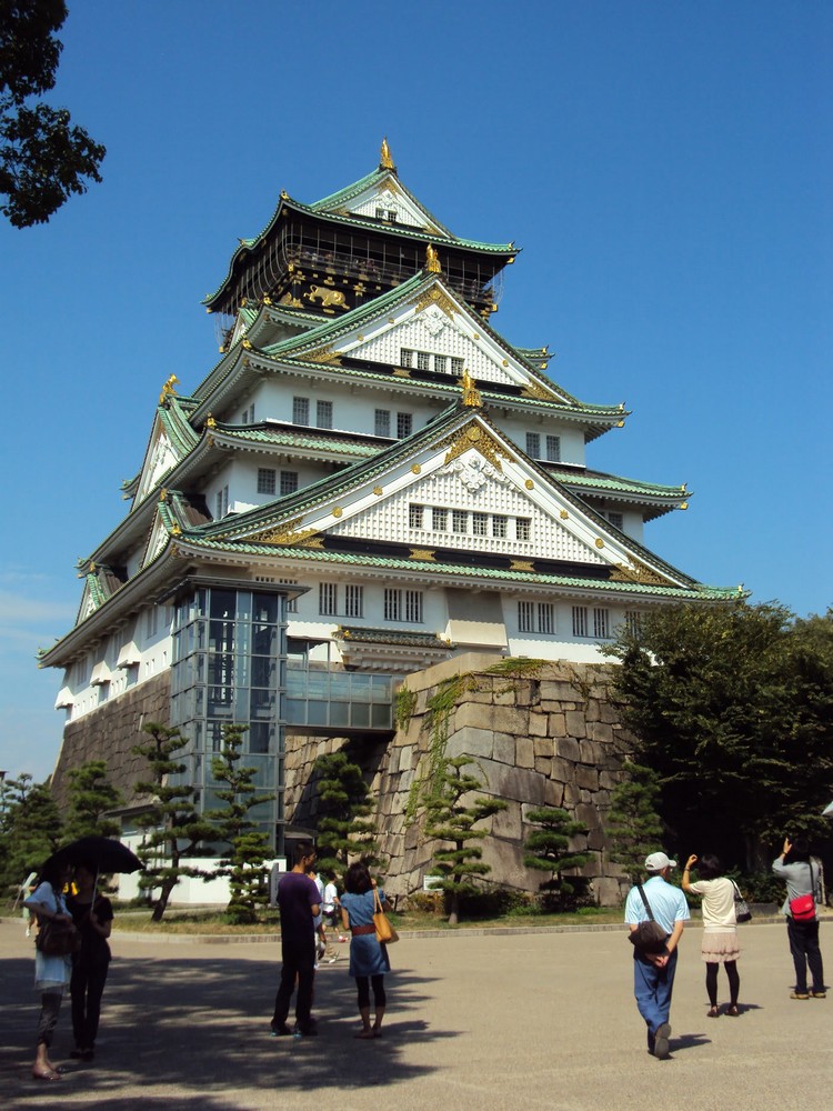 大阪 . 日本城市遊 osaka castle1