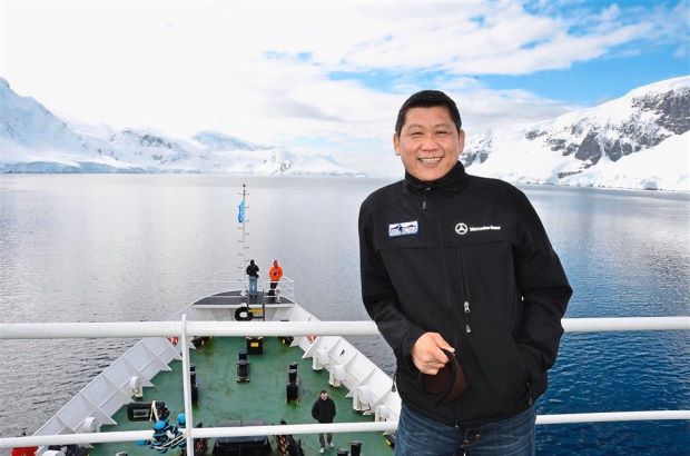 Tours and detours - Core and more Lee’s business is travel, and he also likes to travel for leisure, including to the Antartica.