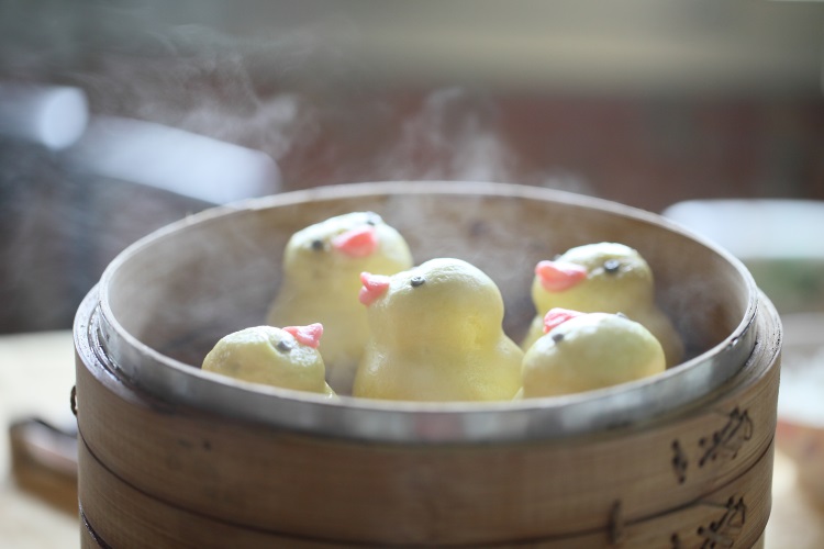 亲近台湾土地 与大自然对话 小黄鸭馒头