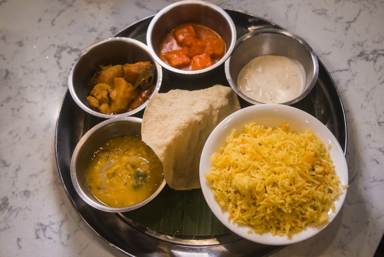 North Indian Vegetarian Set 
