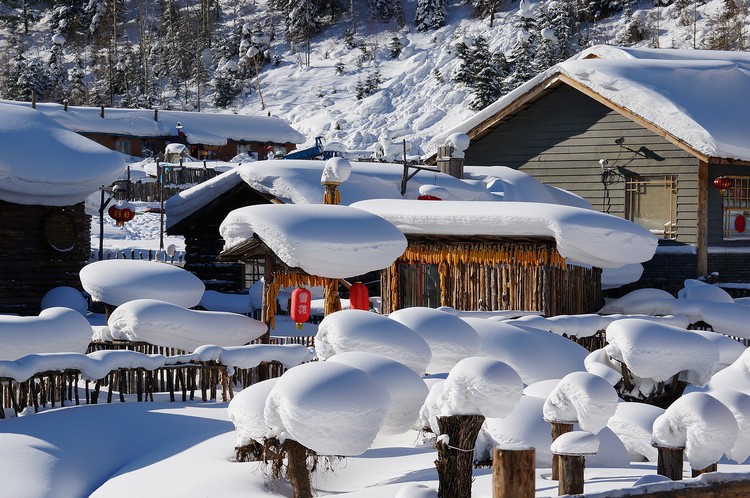 冬天要 见雪 · 中国 东北雪乡 别树一帜的雪景,让雪乡成为冬季热门旅游景点。