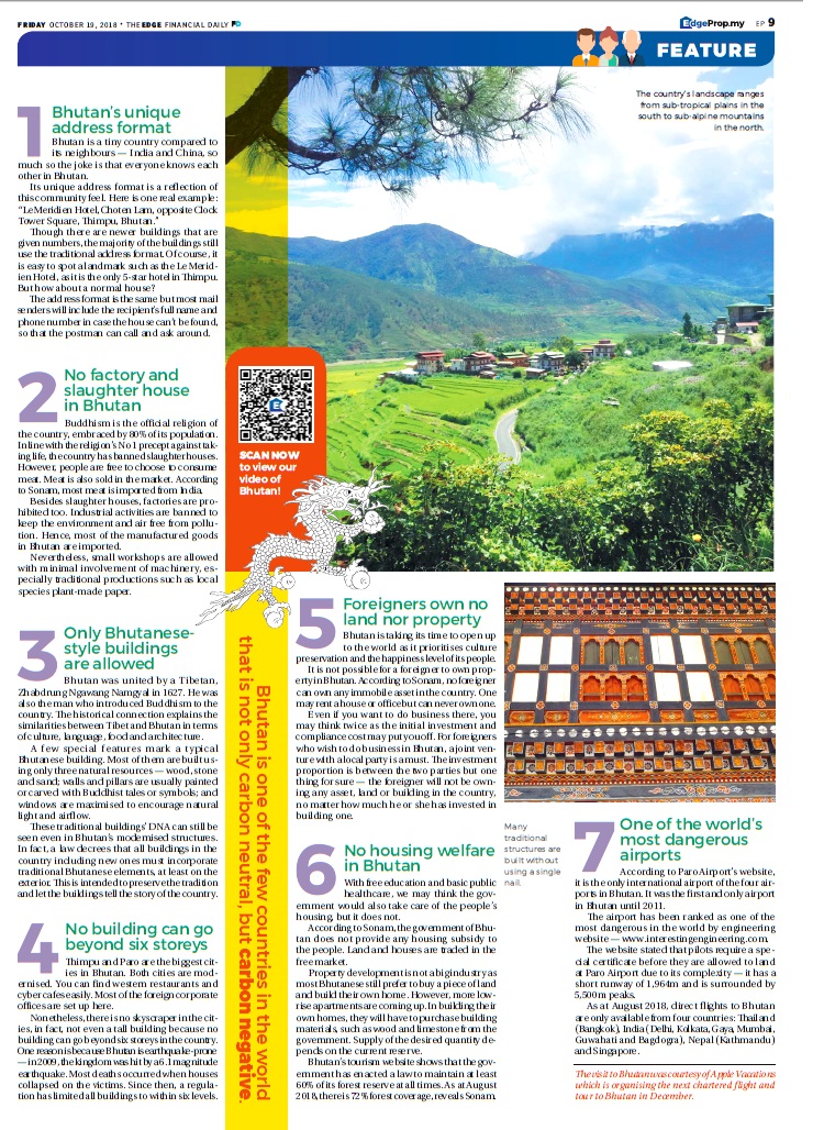 The curious things about Bhutan
